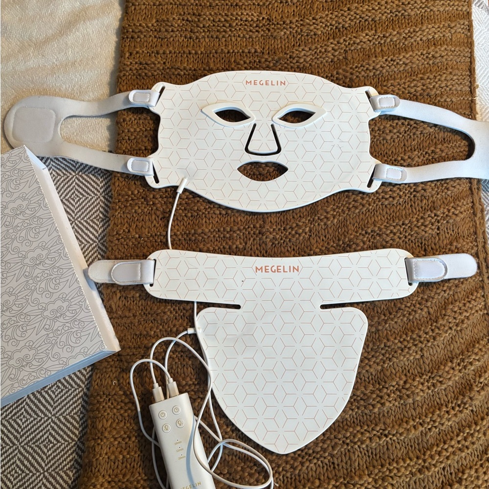 Megelin LED Face and Neck Mask